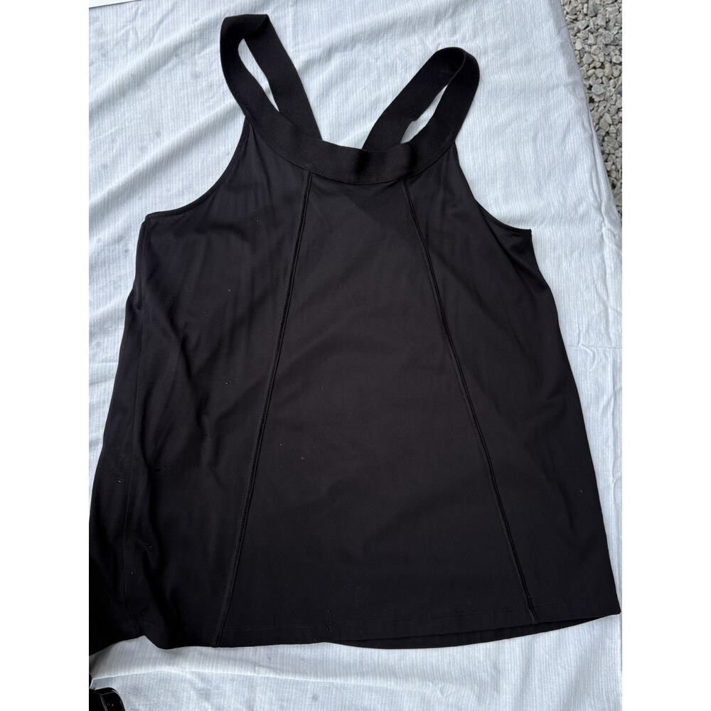 Calvin Klein Exclusive Black Sleeveless Top L Minimalist Business y2k NWOT - Picture 7 of 9